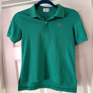 Izod Lacoste Youth 12/14 Green Polo Top